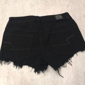 American Eagle high rise festival shorts